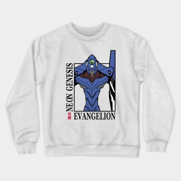 Eva unit 00 Crewneck Sweatshirt by paisdelasmaquinas